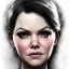 Placeholder: A blend of ginnifer goodwin and nicole kidman¨, one face, drawing, portrait, steampunk, detailed, 8K