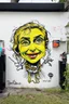 Placeholder: Handing over peace of mind like a public giveaway; Lowbrow Street Art