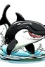 Placeholder: orca cartoon