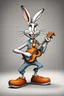 Placeholder: Bugs bunny deppressed doing music