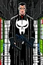 Placeholder: punisher sku;; CITY in the subway fov the style of Hiroshi Nagai