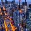 Placeholder: blurry views of toronto