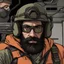 Placeholder: call of duty operator short beard papaya