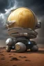 Placeholder: An advanced vehicle made for planet venus that has bright lights that can withstands strong storms and winds, sulfric acid rains