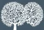 Placeholder: Vector tree illustration white background die cut