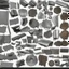 Placeholder: sprite sheet metal scrap, metal trash, metal component