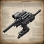 Placeholder: A document showing a super powerful demonic mega gun of incomprehensible power.