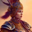 Placeholder: portrait of a warrior with ottoman beautiful girl themed armour, extremely detailed, UHD, 8k,The close-up camera effect,sharp focus, perfect position,hyperphotorealistic, unreal engine 5, octane render