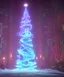 Placeholder: A magical warlock Christmas tree