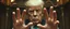 Placeholder: trump as pale man from pans labyrinth with eyes in his palms