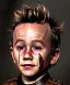 Placeholder: Heath ledger toddler, full body, leather jacket, floral shirt, soft skin, dramatic lighting, hyper realistic