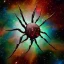 Placeholder: Giant Cosmic ethereal nebulous stellar spider, realistic