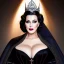 Placeholder: Ultra detailed fullbody Portrait in oil on canvas of beautiful busty mature Evil Queen with black cape and corset,extremely detailed digital painting,ultrarealistic skin,intense stare, extremely detailed face, crystal clear eyes, mystical colors ,perfectly centered image, perfect composition, rim light, beautiful lighting,masterpiece ,8k, stunning scene, raytracing, anatomically correct, in the style of Simon Bisley and uncannyknack and Ohrai Noriyoshi and robert e howard and Steve Jung.