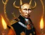 Placeholder: president Putin angry satan with horns