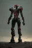 Placeholder: dark armor robot ai soldier mech dystopian scary gladiator predator monster