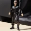 Placeholder: G.i. Joe fonzarelli toy doll greaser face (plastic hair) sunglasses with black boots full body in package thumbs up 2022