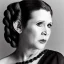 Placeholder: carrie fisher as princess leia by peter coulson and alfred eisenstaedt