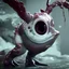 Placeholder:  Cute fluid ink creature, big black eyes, unreal engine 5, 8k resolution, photorealistic, ultra detailed, by greg rutowski