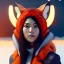 Placeholder: mdjrny-v4 style, cute asain girl wearing a fox hat by greg rutkowski and Guwiez, depth of field, cinematic lighting, 8k uhd, redshift render