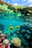 Placeholder: tropical fish coral algae unerwater scene paradise