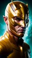 Placeholder: Full Body Ultra realistic full body image of a superhero man with a stylized dragon mask over his eyes, head and forehead, striking symmetrical face, tone mapped, intricate, elegant and highly detailed digital painting, concept art, soft, sharp focus , illustration, magical dream atmosphere, full body