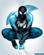 Placeholder: spider-man as DC blue lantern