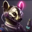 Placeholder: cyberpunk honey badger