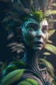 Placeholder: Beautiful plant woman alien,hdr, 16k, octane effect, unreal engine, cinema 4d, POTRAIT