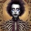 Placeholder: beetlejuice the movie tim burton wearing make up girl