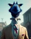 Placeholder: Realistic image, hybrid character, Sesame Street muppet, head, man, body, ,arms, hands, Shirt and tie, Wes Anderson style, concept art, smooth, unreal engine 5, god lights, ray tracing, RTX, lumen lighting, ultra detail, volumetric lighting, 3d, finely drawn, high definition, 4k.