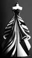 Placeholder: dress design black andwhite