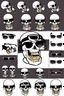 Placeholder: skeleton whit cool sunglasses, GG emotes, sprite sheet