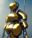 Placeholder: terminator, golden armor suit, full body close up, soft light atmosphere, light effect，vaporwave colorful, concept art, smooth, extremely sharp detail, finely tuned detail, ultra high definition, 8 k, unreal engine 5, ultra sharp focus