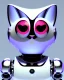 Placeholder: A robotic cat with an Apple logo called “iBots”, suggesting it’s made from an Apple product’s casing. Its glossy white and silver limbs are mechanically jointed, reflecting a scarabet’s anatomy. The design is a creative fusion of technology and organic form, compactly labeled “ibots.” Hyper detailled, hyper realistic, 4K, sharp render