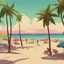 Placeholder: paradise vice city beach gameplay