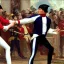 Placeholder: Napoleon Dynamite fist fighting Napoleon Bonaparte