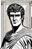 Placeholder: portrait mark antony comic style