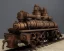 Placeholder: steampunk railway tank titan apocolypse