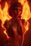 Placeholder: portrait of samantha cat prince set in fire, cinematic lighting, photorealistic, ornate, intricate, realistic, detailed, volumetric light and shadow, hyper HD, octane render, unreal engine 5 insanely detailed and intricate, hypermaximalist, elegant, ornate, hyper-realistic, super detailed --v 4