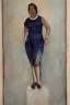 Placeholder: Full body portrait, painting, medium shot lady LEMUEL ABBOTT