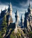 Placeholder: Hogwarts Legacy, deep colours, dark train station background, great pose, magnificent, majestic, highly intricate, Realistic photography, incredibly detailed, ultra high resolution, 8k, complex 3d render, cinema 4d.