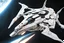 Placeholder: sci-fi spaceship in the style of EVE-online (((side view: 1.4))) , cubically angular shapes, rounded structural elements, rectangular portholes, illuminated from the inside, volumetric light, even lighting, sci-fi design, white color,sky-fi design, view from space, Cinestill 800T octane render, ward winning intricate detail realism 8K Octane, Blender, ,cyborg style