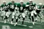 Placeholder: Boston Shamrocks American Football team, Magazine Cover, Vintage photo, 1950's football, detailed faces, detailed bodies