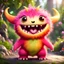 Placeholder: cute monster happy realistic, 8k, fantasy, ultra-realistic, ultra-8k, beautiful