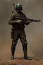 Placeholder: 1950 bane soldier photo concept character