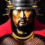 Placeholder: Ultra detailed fullbody Portrait in oil on canvas of medieval SAMURAI with armor,helmet,extremely detailed digital painting,ultrarealistic skin,intense stare, extremely detailed face, crystal clear eyes, mystical colors ,perfectly centered image, perfect composition, rim light, beautiful lighting,masterpiece ,8k, stunning scene, raytracing, anatomically correct, in the style of Simon Bisley and Ohrai Noriyoshi and robert e howard and Steve Jung and Wizyakuza and uncannyknack.