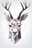 Placeholder: Geometric deer face