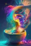 Placeholder: magic noodle soup that is a portal to another dimension with lots of colours and dust effects