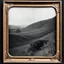 Placeholder: Daguerrotype frame old landscape odd creepy grey obsessive nostalgia weird old postcard landscape