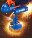 Placeholder: water earth air fire plasma electricity angle grinder Sparks